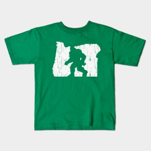 Bigfoot Country - Oregon Kids T-Shirt